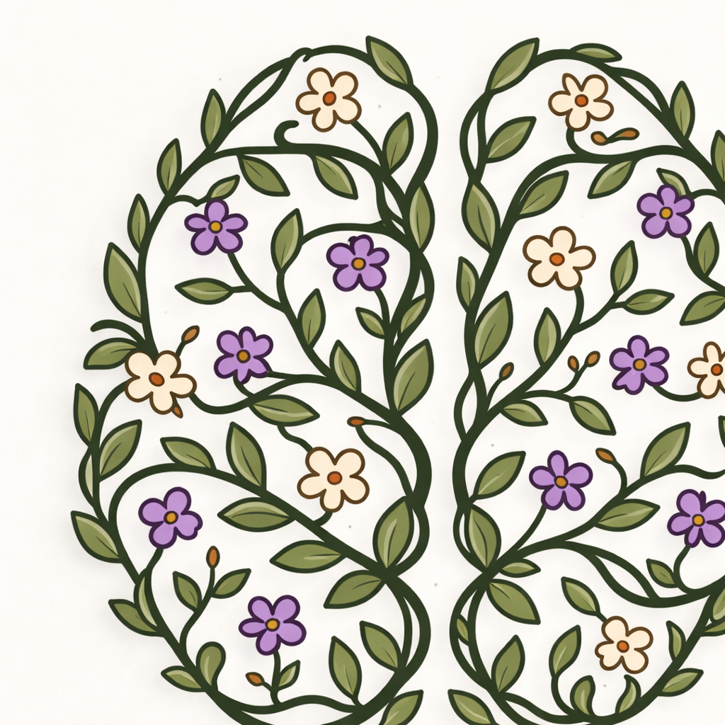 The Neural Vine - Neurodiversity SVG Wall Art (Digital Download)