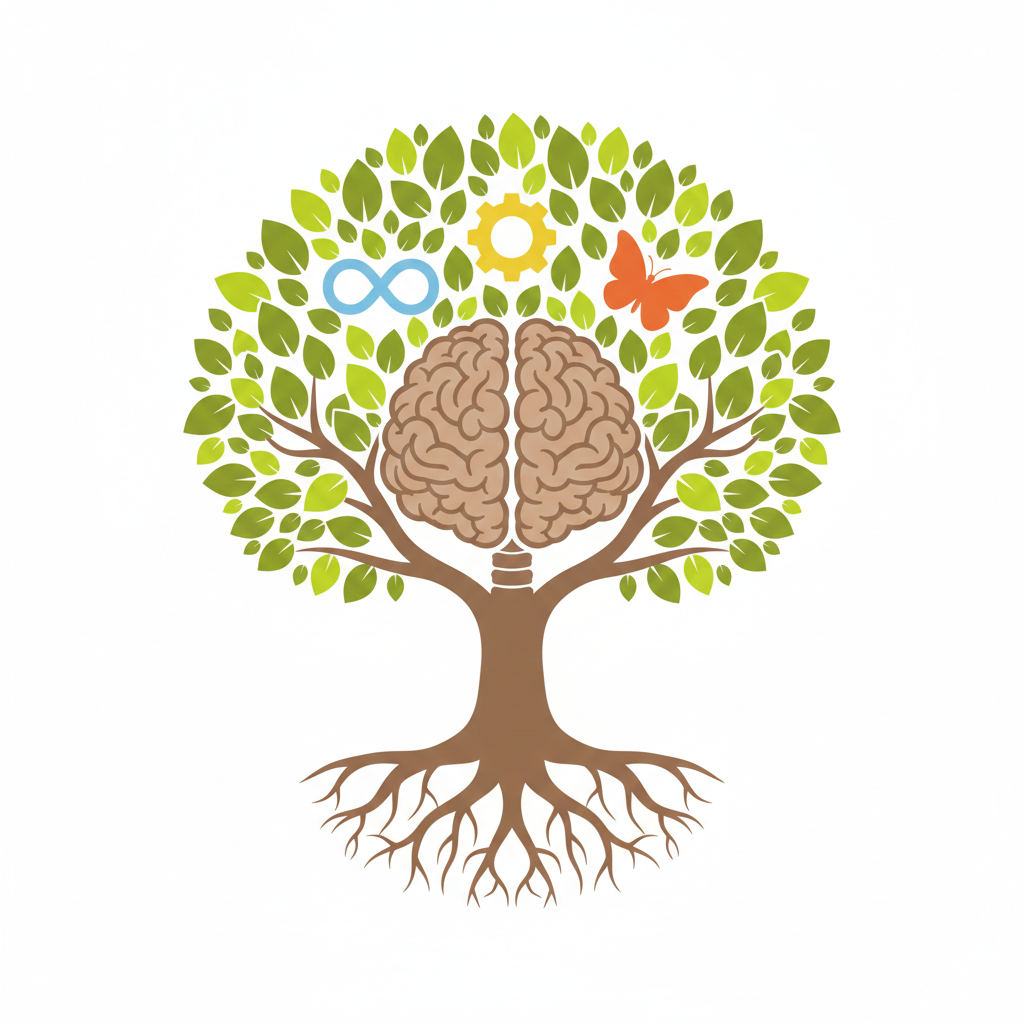 The Neuro-Tree Of Life - Neurodiversity SVG Wall Art (Digital Download)