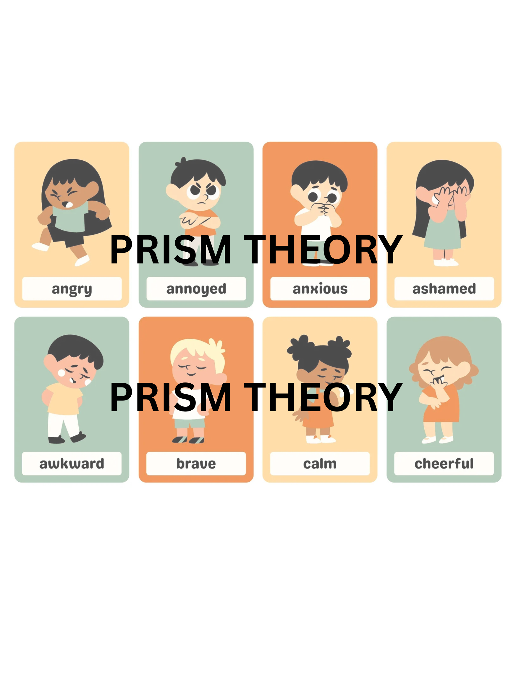 Calm Emotions Visual Chart (Printable)